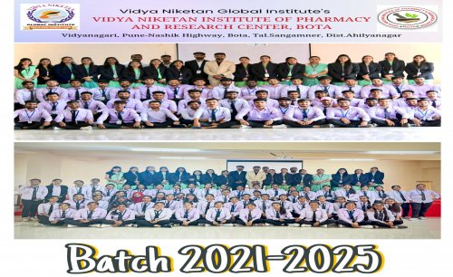 Batch 2021-2025 B. Pharmacy